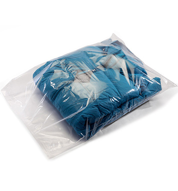 Multiple Sizes Clear Poly Bags 6Mil Flat Open Top Plastic Packaging Packing  LDPE