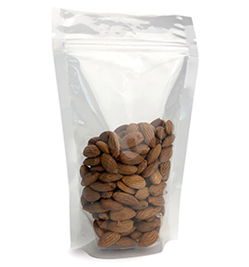 resealable wholesale transparent small plastic bags for coffee