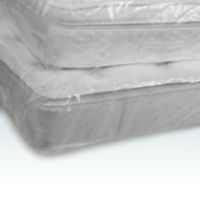 Standard Mattress Covers - Twin, 1.5 mil, 39 x 8 x 90, Clear - ULINE - S-5847