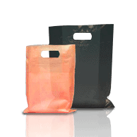 Recyclable Extra Large Die Cut Plastic Bag / Plastic Bags / Holden Bags